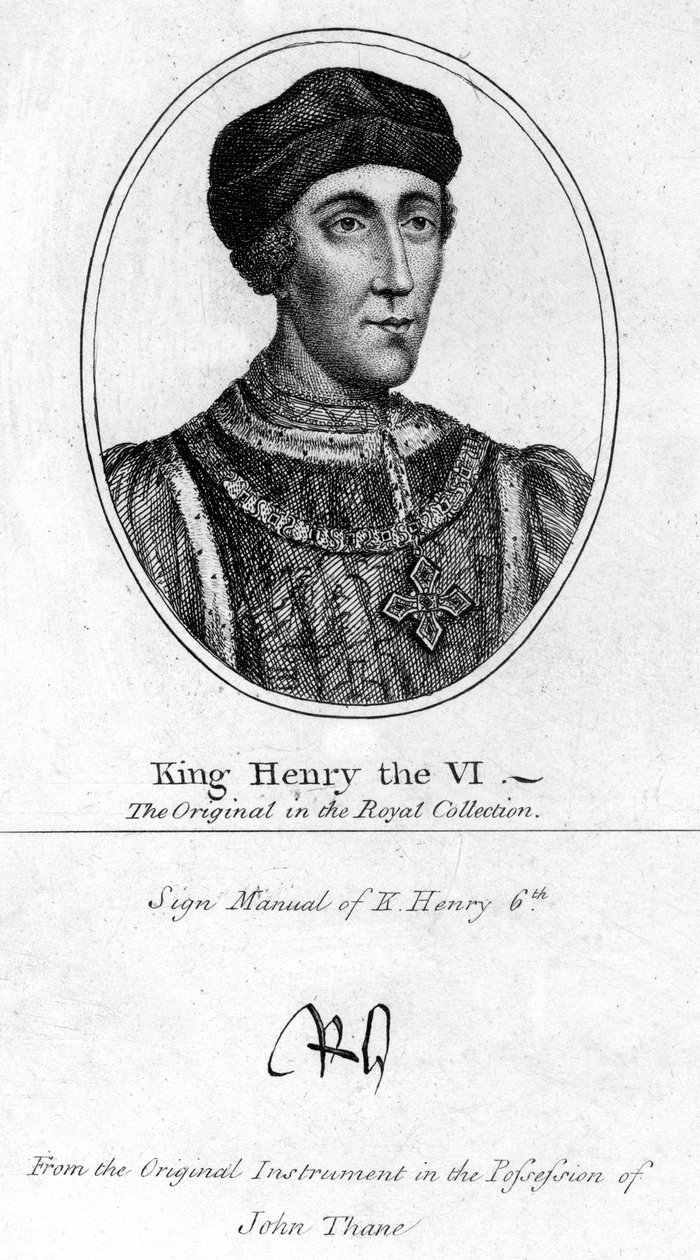 Henrik VI av England, 1421-1471 av Unbekannt
