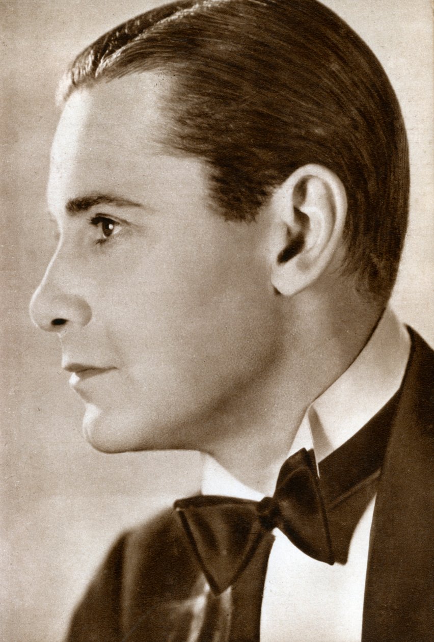 Herbert Marshall, engelsk skådespelare, 1933 av Unbekannt