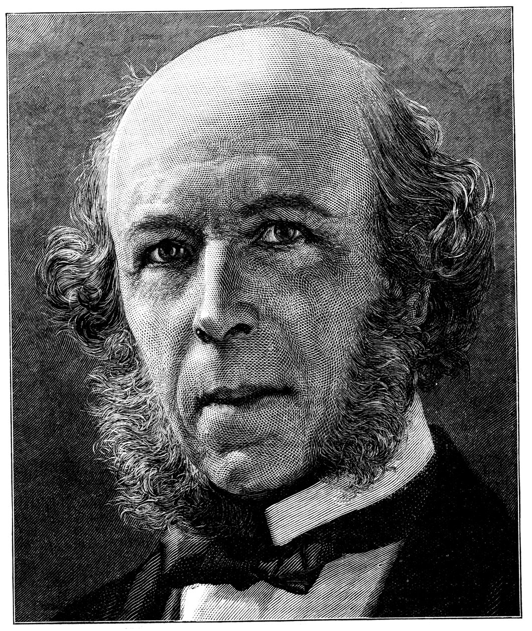 Herbert Spencer, engelsk filosof och sociolog, 1897 av Unbekannt