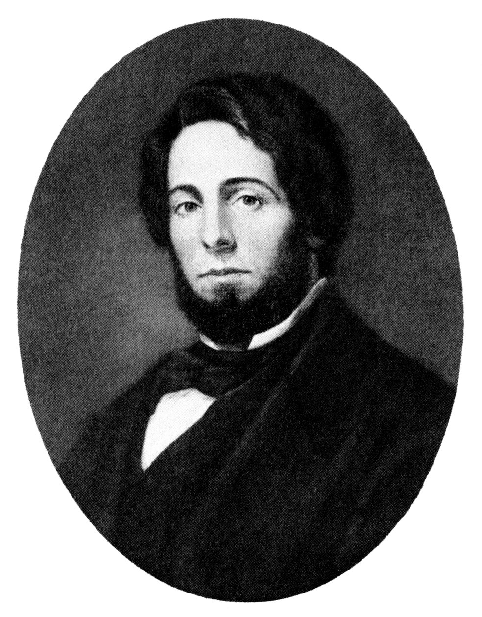 Herman Melville, amerikansk författare, 1800-talet av Unbekannt