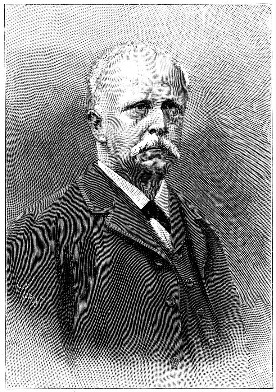 Hermann Ludwig Ferdinand von Helmholtz, tysk fysiker och fysiolog, 1894 av Unbekannt
