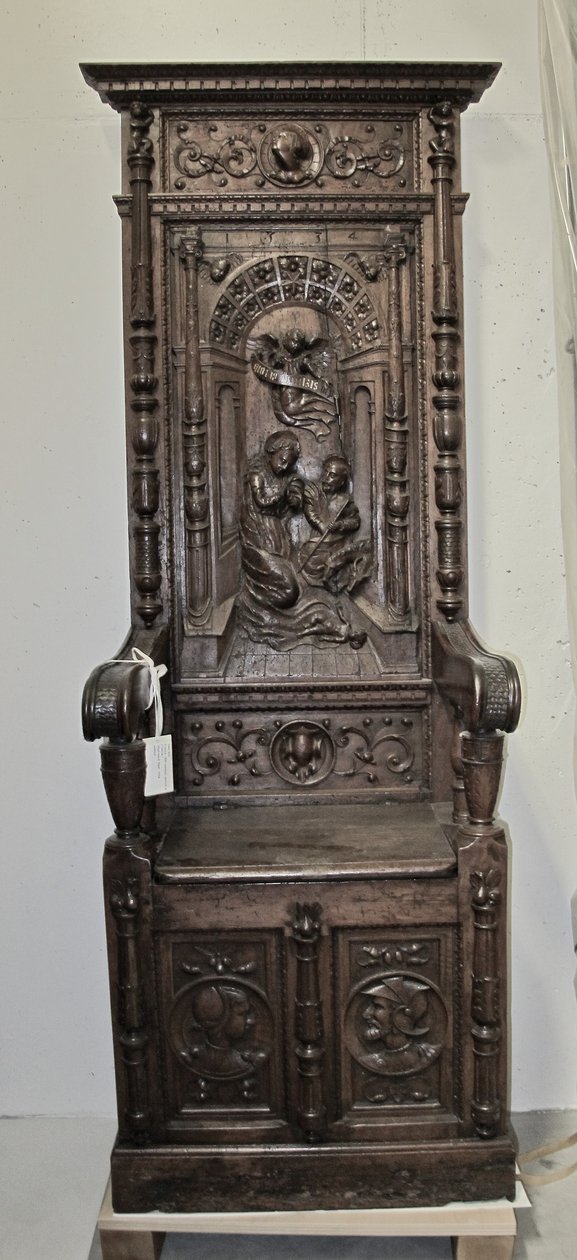 Stall med hög rygg, 1534. av Unbekannt