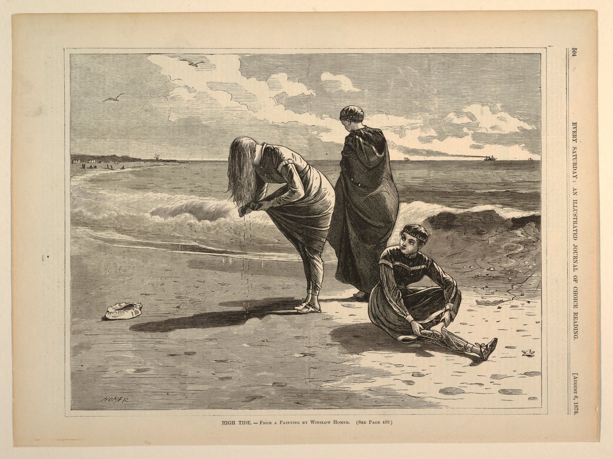 High Tide, varje lördag den 6 augusti 1870 av Unbekannt