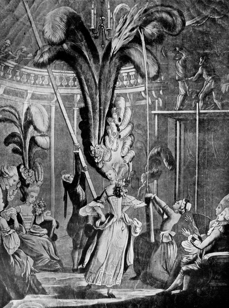 Tips till damerna att ta hand om deras huvuden, 1776 av Unbekannt