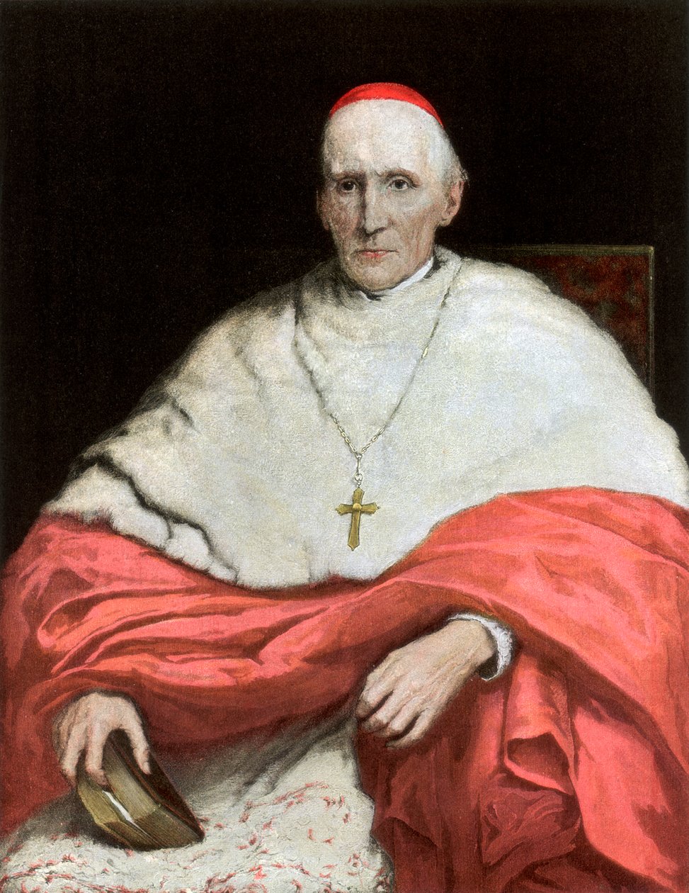 Hans Eminence Kardinal Manning, 1889 av Unbekannt