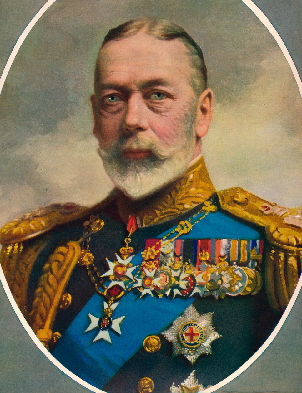 Hans sen majestät kung George V, 1936 av Unbekannt