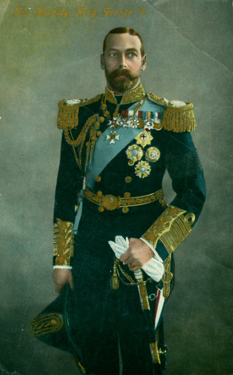 Hans Majestät Kung George V av Unbekannt