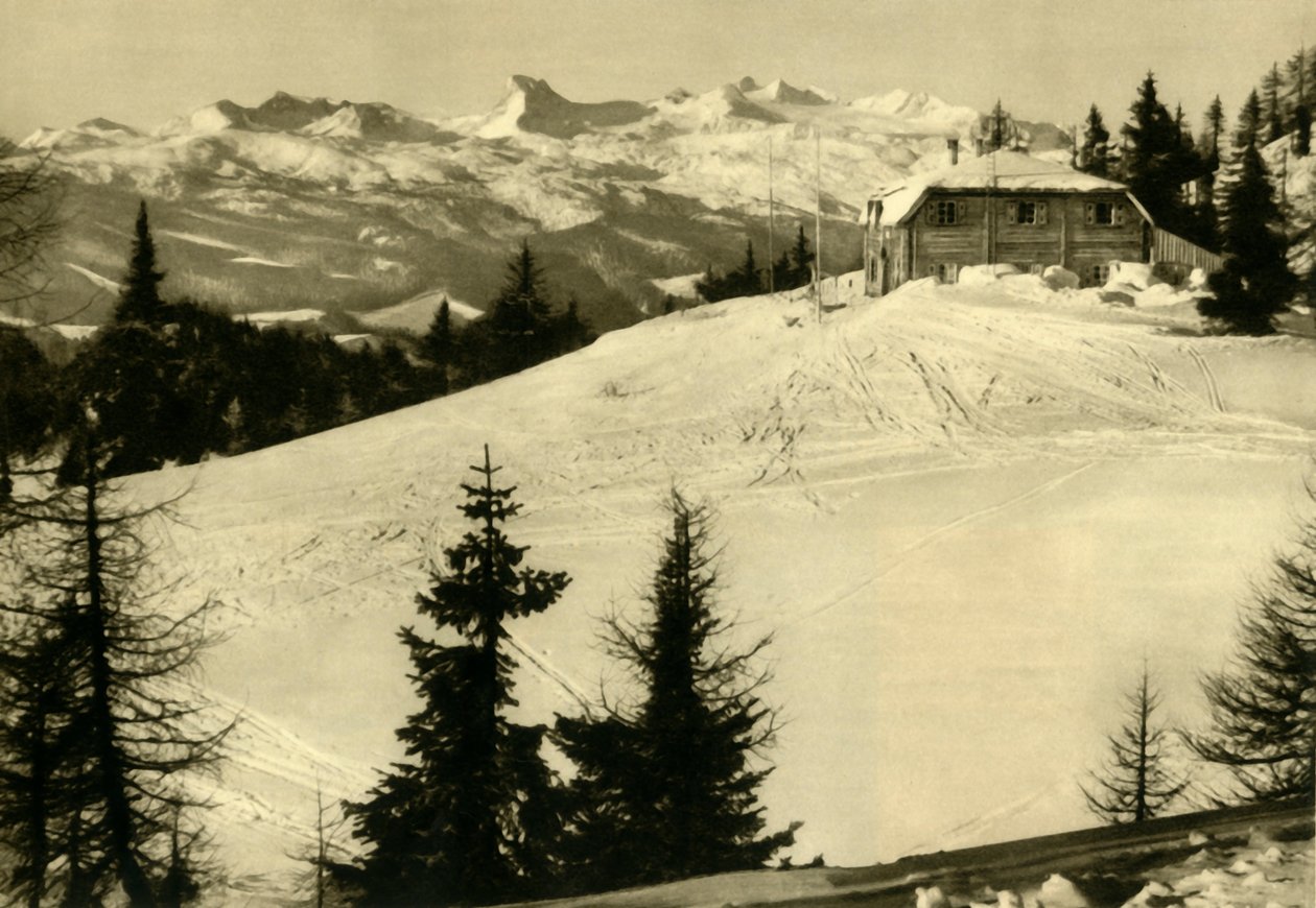 Hollhaus, Dachstein, Steiermark, Österrike, c1935. av Unbekannt