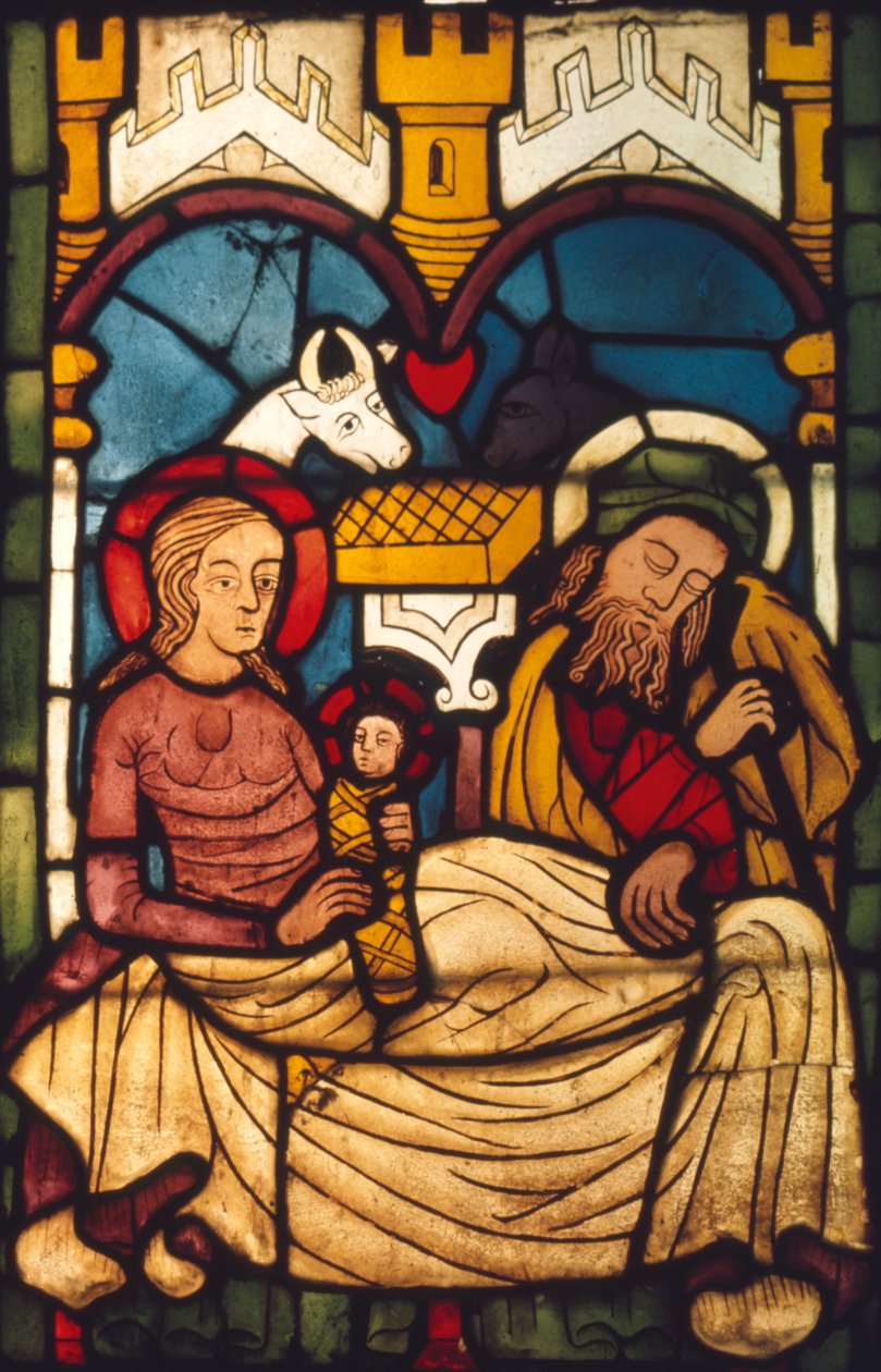 Helig familj i stallet från en svensk kyrka, 1900-talet av Unbekannt