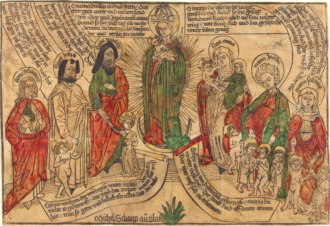 Heliga släktskap, 14901500. av Unbekannt