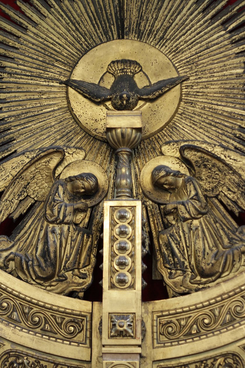 Helig ande och änglar, Church of St, Stephen of the Bulgars., Istanbul, Turkiet av Unbekannt