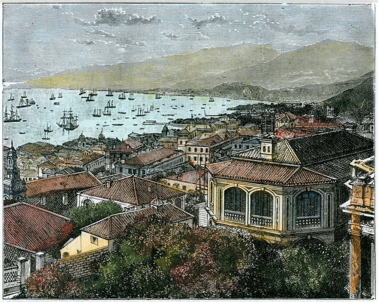 Hong Kong, c1880 av Unbekannt