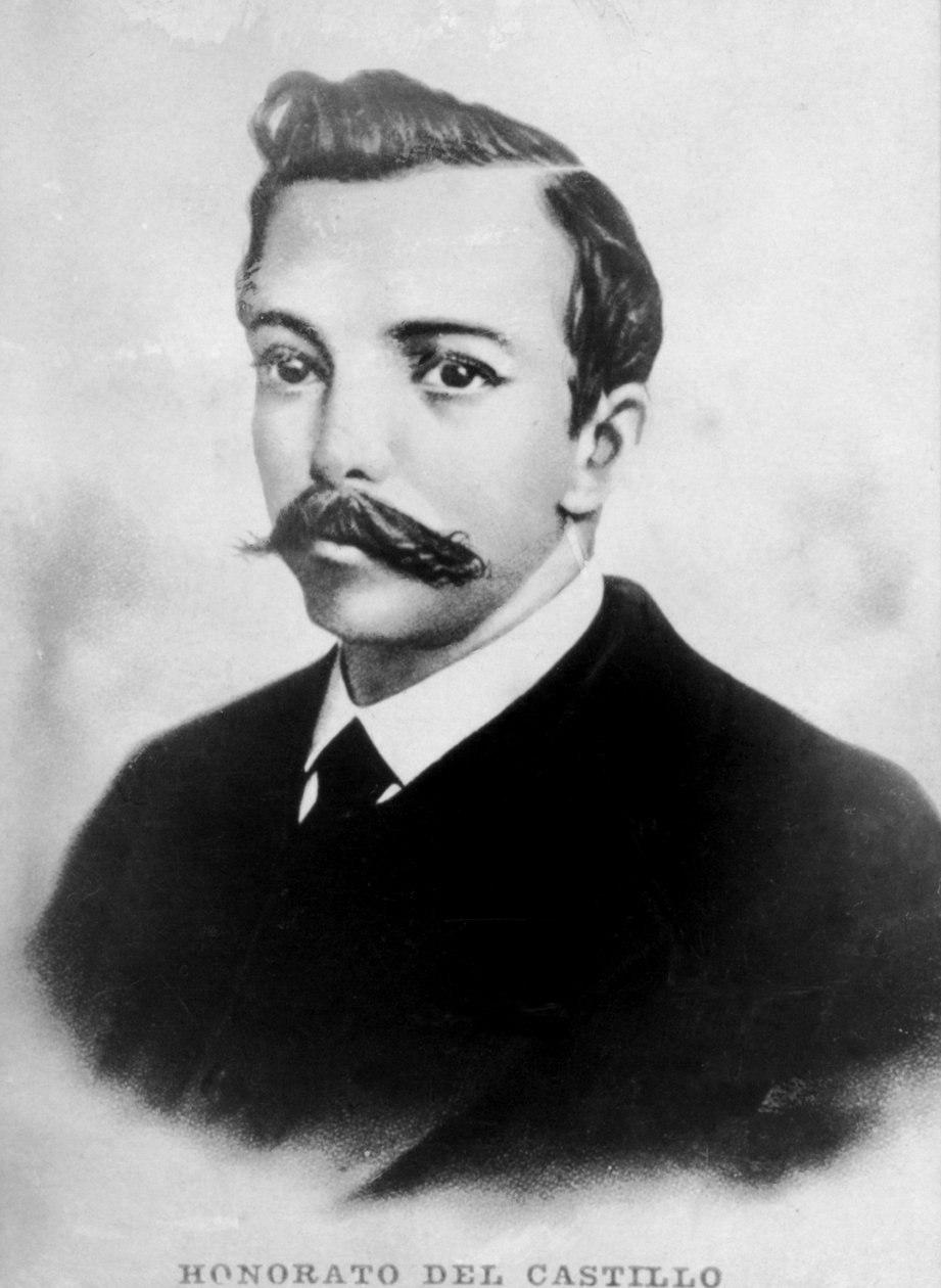Honorato del Castillo 1838-1869, kubansk patriot, c1910 av Unbekannt
