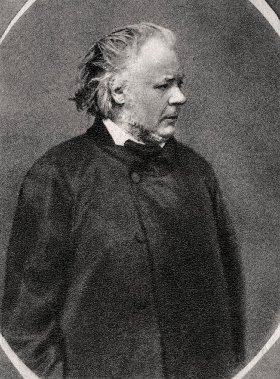 Honore Daumier, fransk konstnär, 1868 av Unbekannt