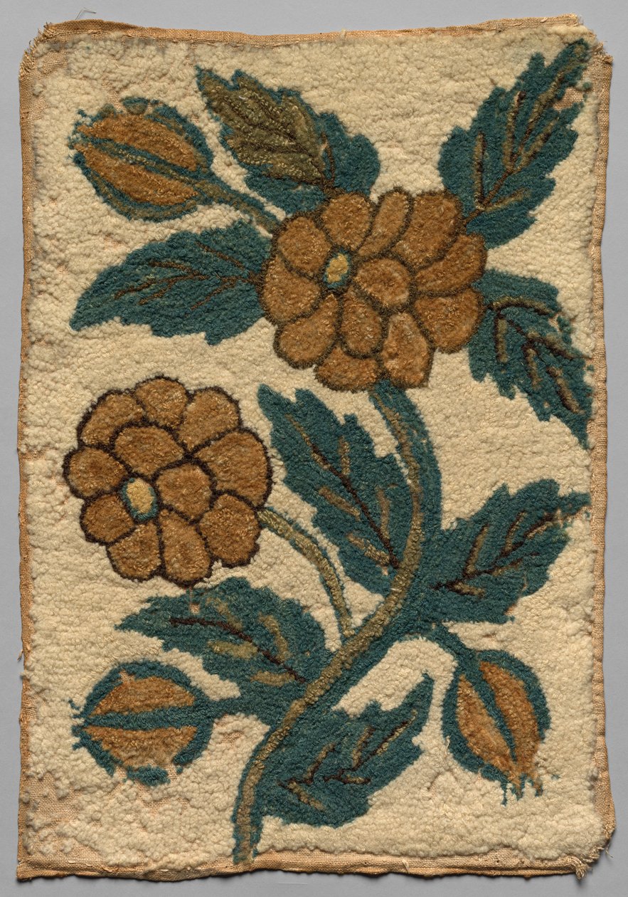 Hooked Panel, 1700-tal. av Unbekannt