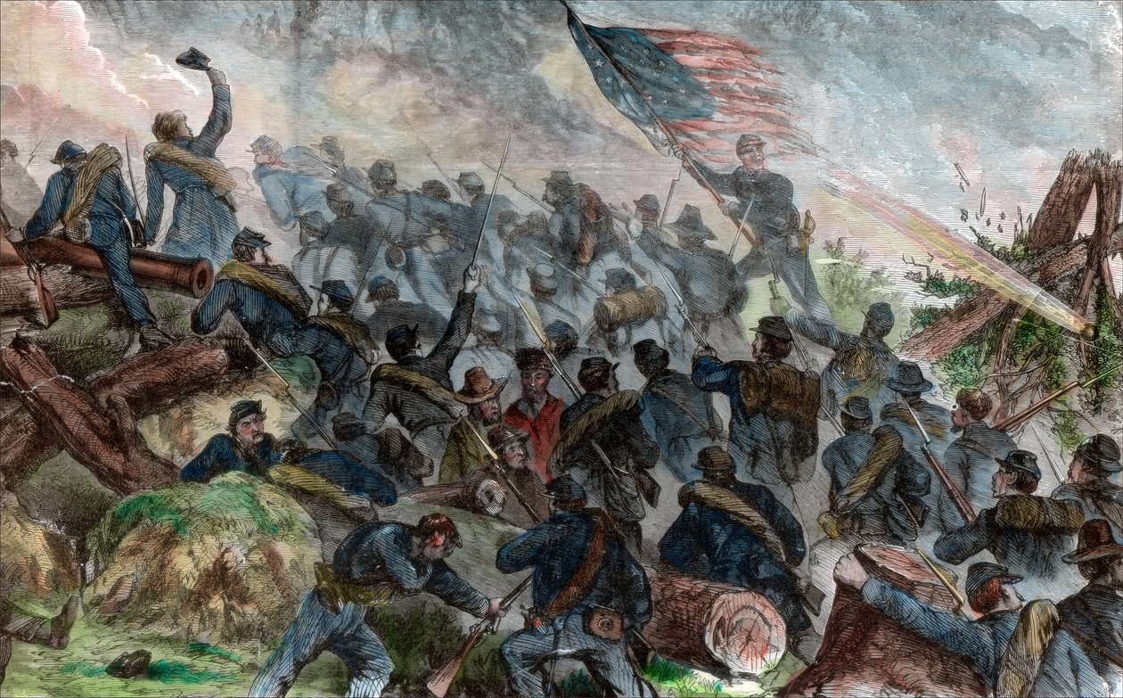 Hookers Battle, amerikanska inbördeskriget, 26 november 1863 av Unbekannt