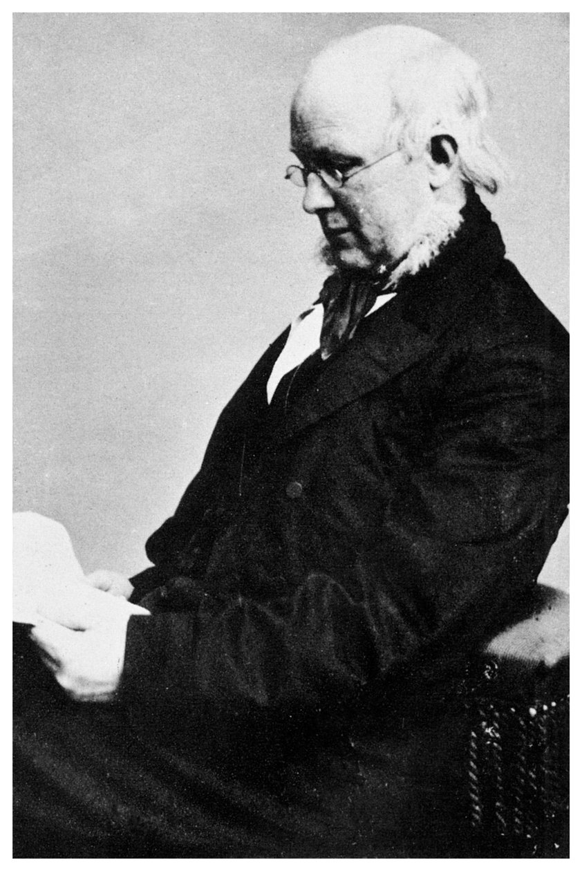 Horace Greeley, amerikansk tidningsredaktör och politiker, c1865 1955 av Unbekannt