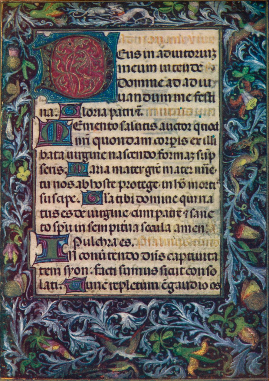 Hours of the Blessed Virgin Mary, femtonde århundradet, 1903 av Unbekannt