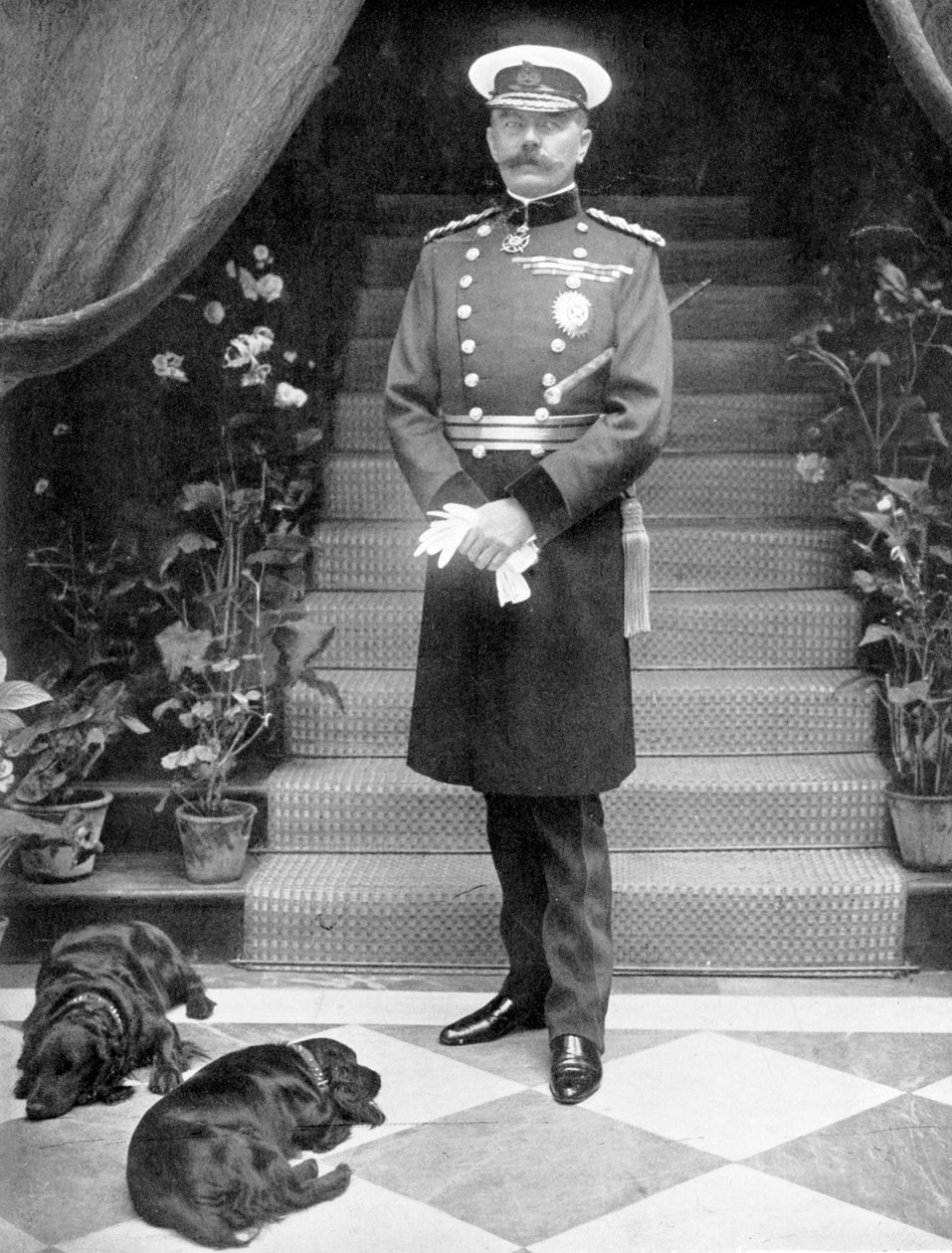 Horatio Herbert Kitchener 1850-1916, irländskfödd brittisk soldat och statsman av Unbekannt