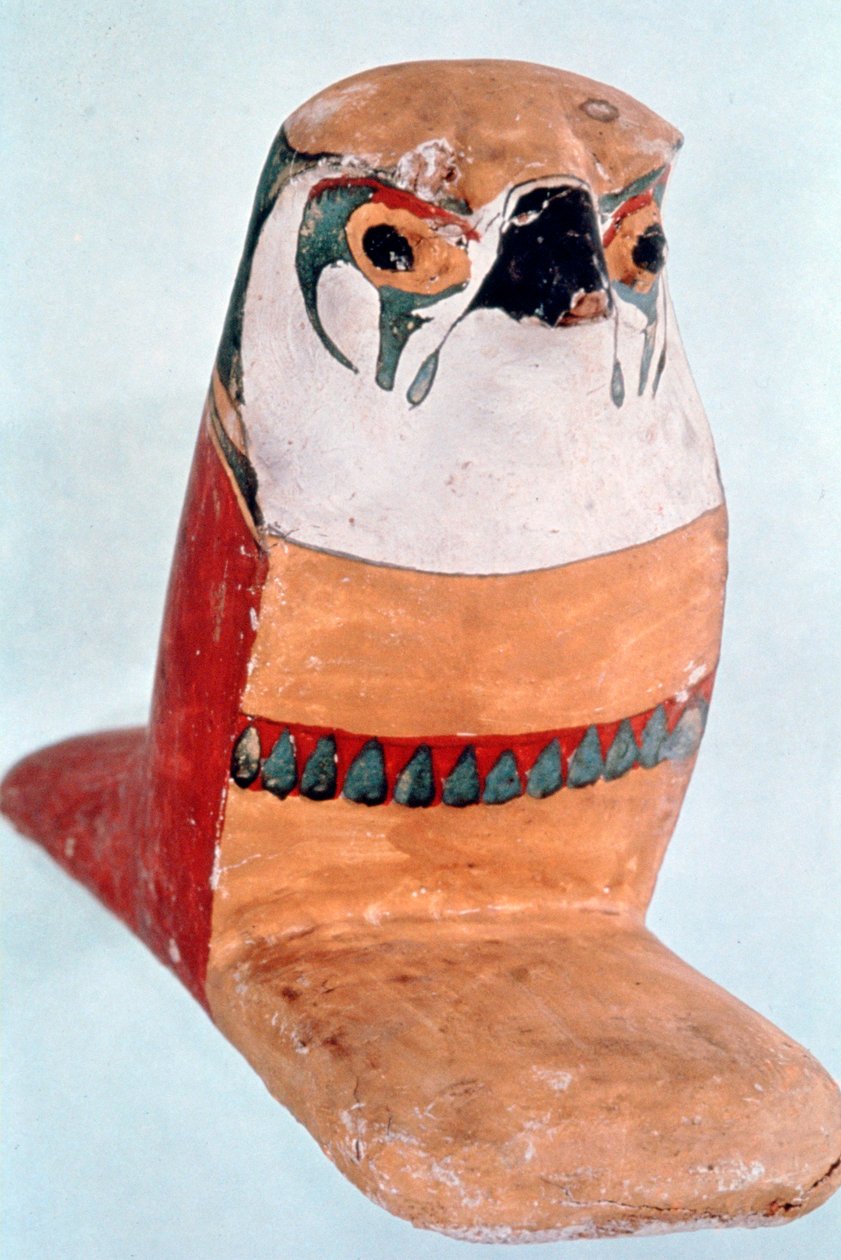 Horusfalk från Thebe, Egypten, 1200-1100-talet f.Kr av Unbekannt
