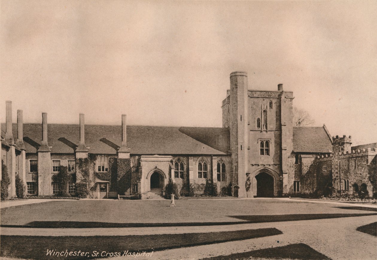 Hospital of St Cross, Winchester, Hampshire, tidigt 1900-tal av Unbekannt