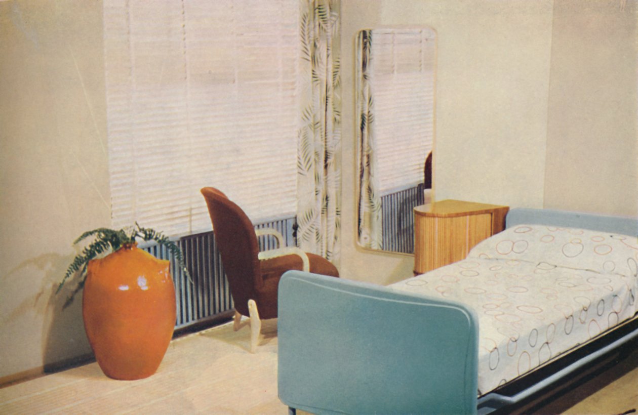 Hotellrum, 1940 av Unbekannt