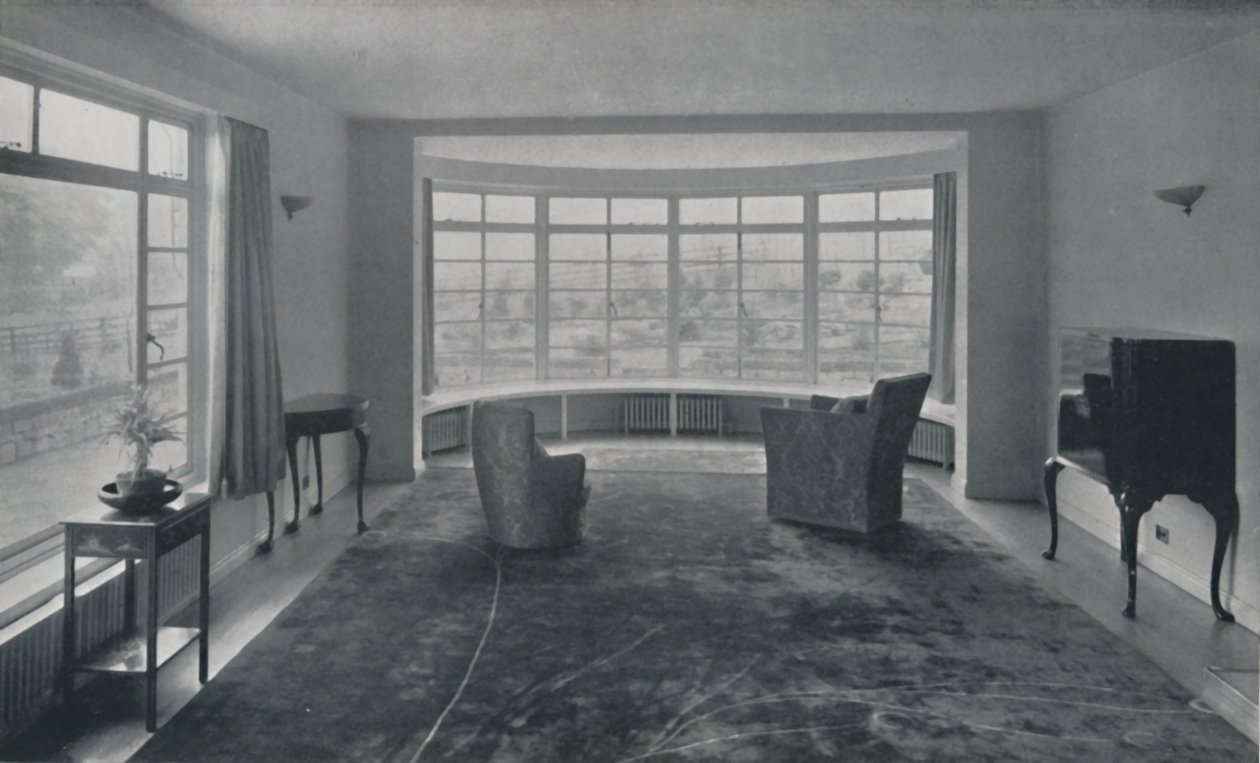 House at Burn Bridge av The Late John Procter, F.R.I.B.A., 1942 av Unbekannt