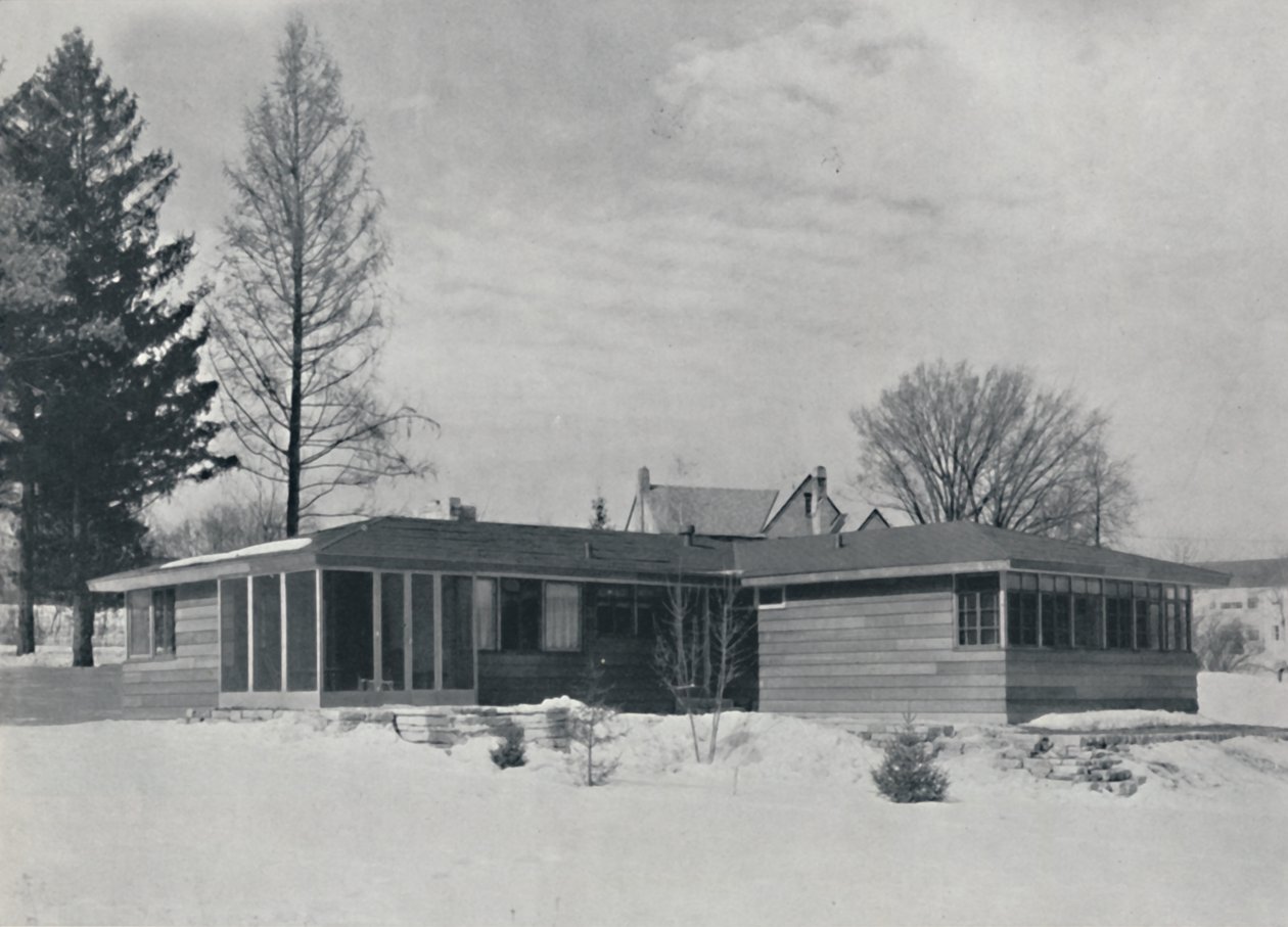 House at Madison, Wis. av William Kaeser, 1942 av Unbekannt