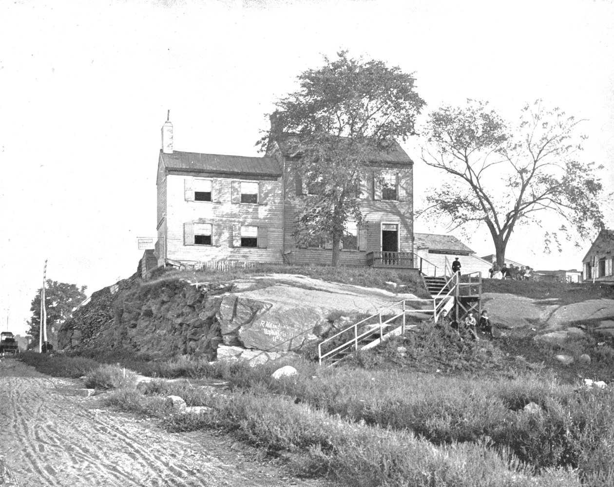 House of Edgar Allen Poe, Ravenswood, Long Island, delstaten New York, USA, c1900. av Unbekannt