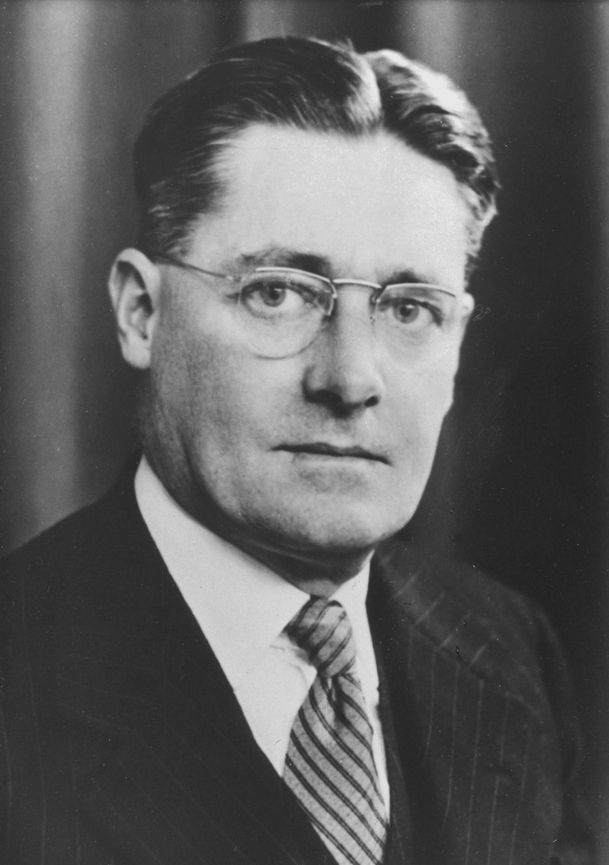 Howard Walter Florey, australisk patolog, c1945 av Unbekannt