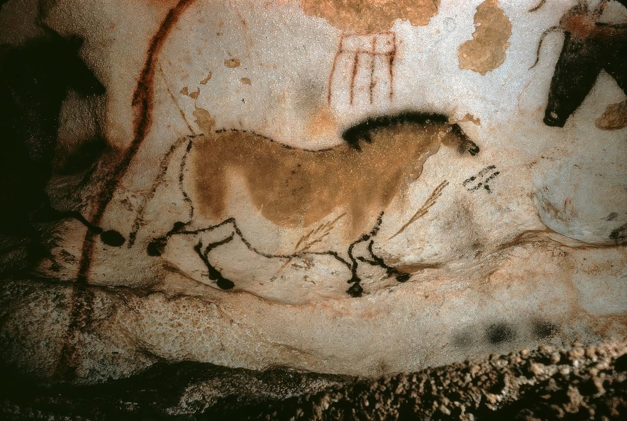Grottmålning i Lascaux, Frankrike av Unbekannt