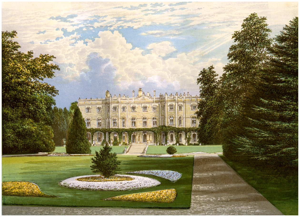 Hughenden Manor, Earl of Beaconsfield, c1880 av Unbekannt