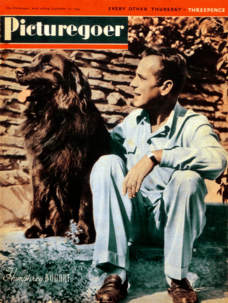 Humphrey Bogart 1899-1957, amerikansk skådespelare, 1944 av Unbekannt