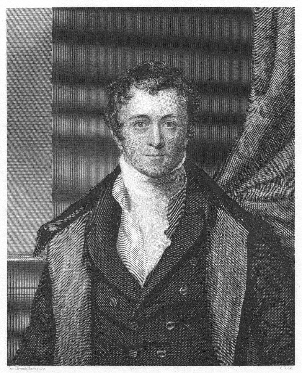 Humphry Davy, engelsk kemist, 1860 av Unbekannt