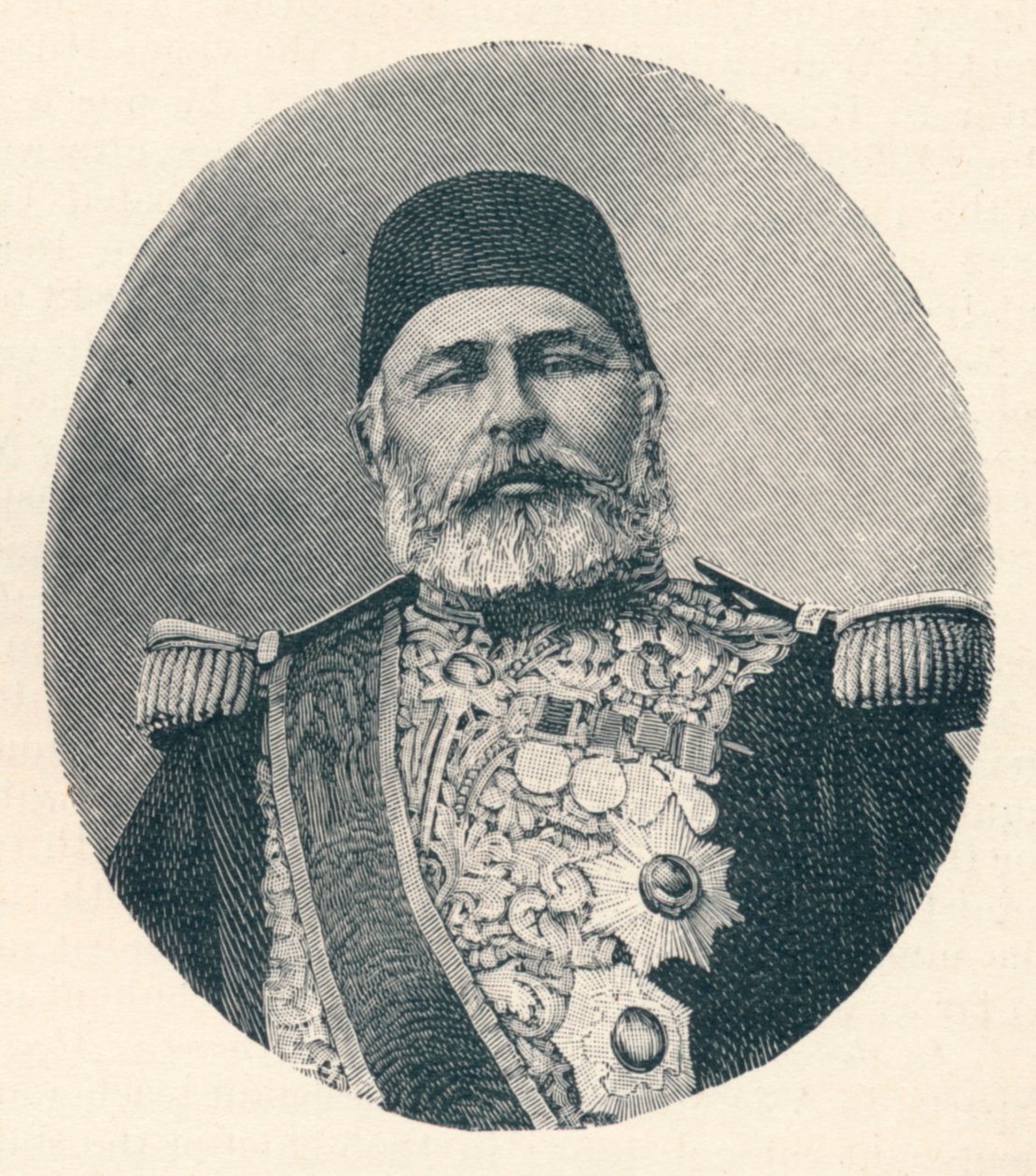Hussein Abni Pasha, c1906, 1907 av Unbekannt