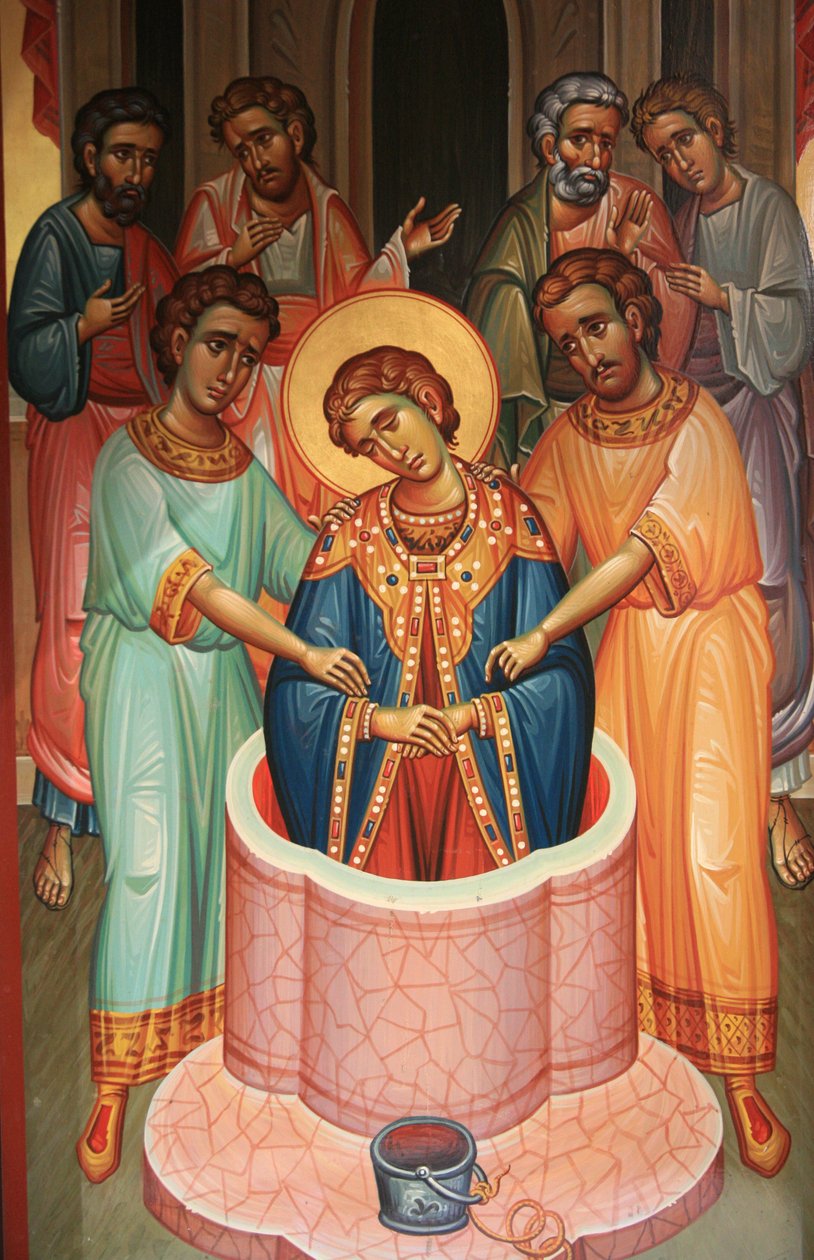 Ikon i Saint Dimitrios ortodoxa kyrka Thessalonique Grekland av Unbekannt