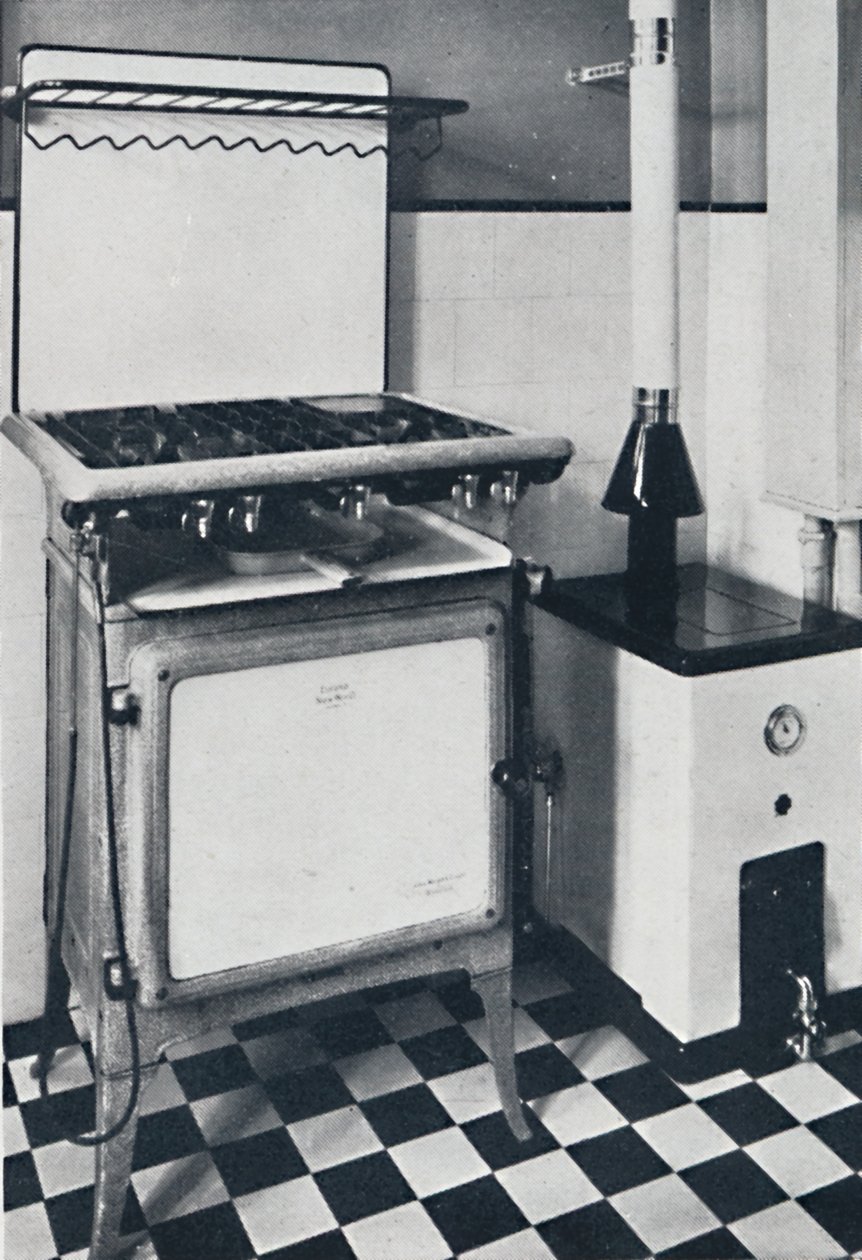 Ideal Boilers & Radiators Ltd. - I svart och vitt eller gråmelerad, denna gaspanna är glasaktig en av Unbekannt