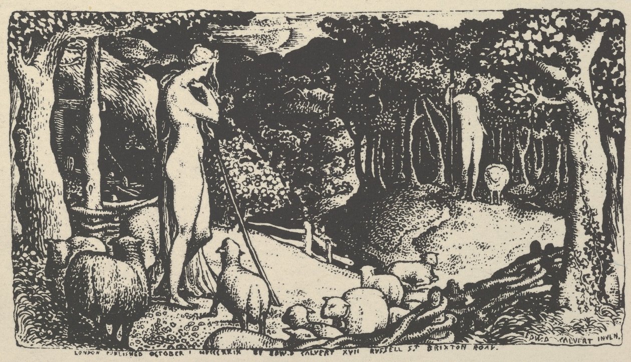 Ideal Pastoral Life reproducerat för Calvert
