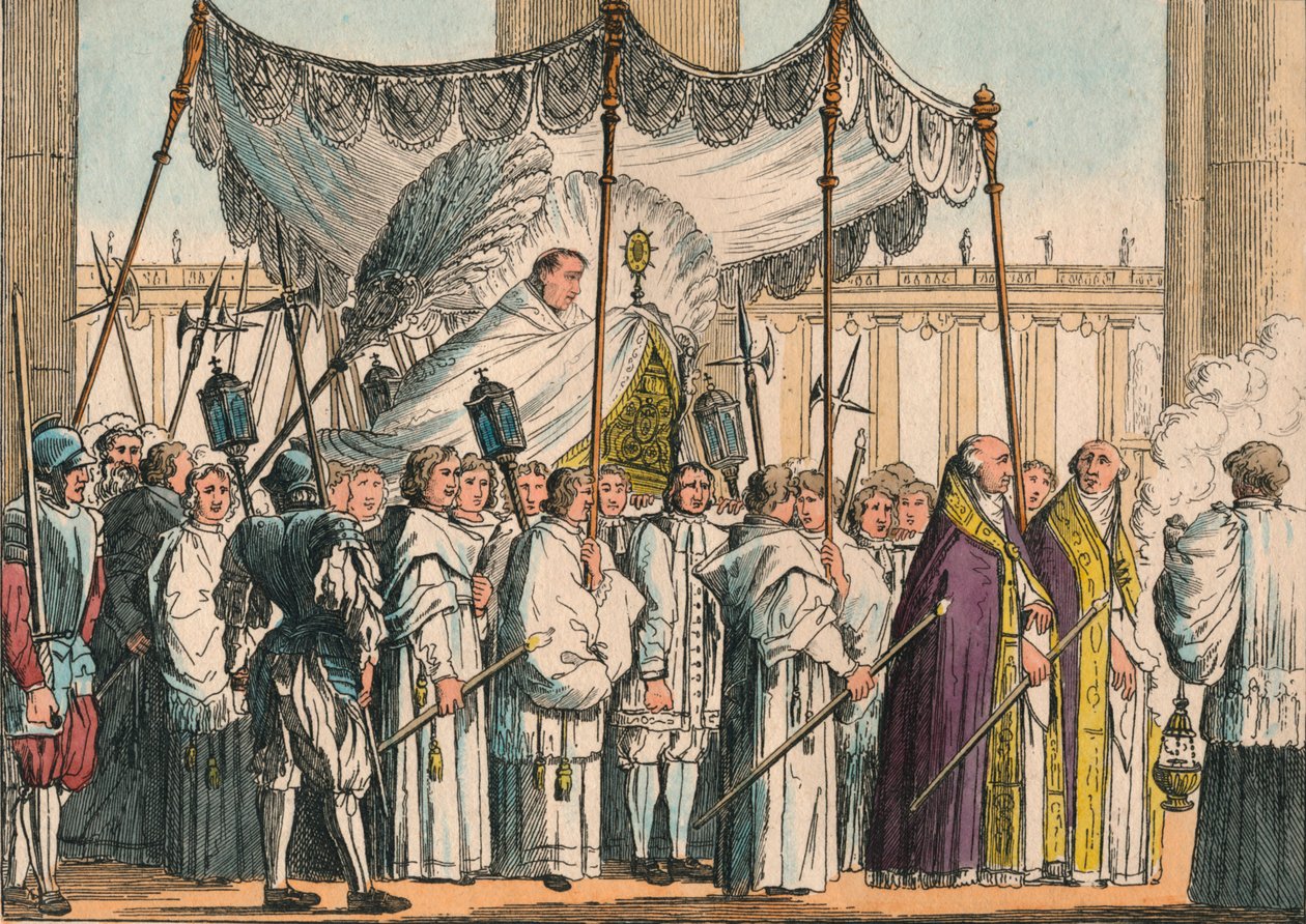 Högste påven Leo XII, c1824. av Unbekannt