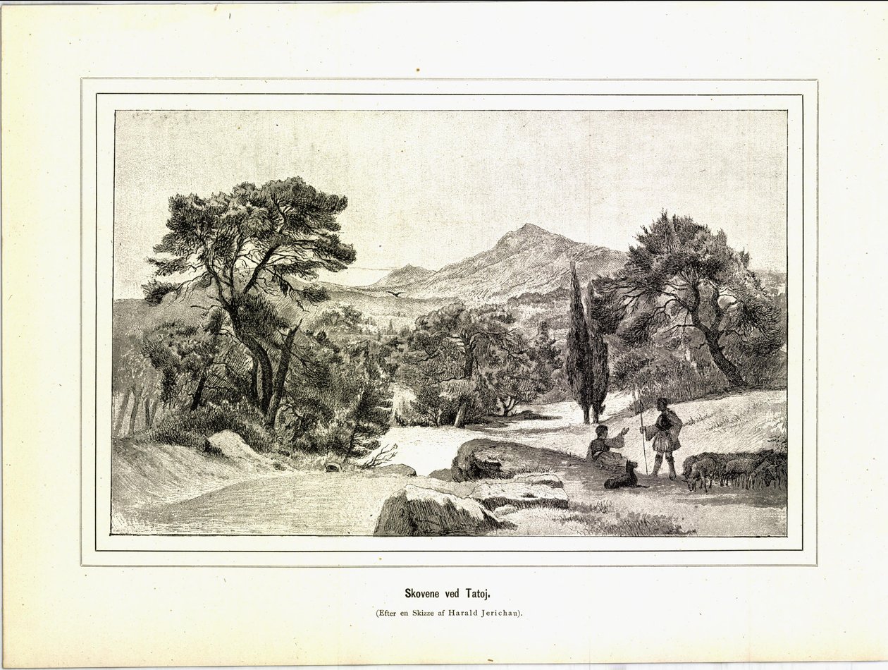 Illustration hämtad från boken Variegated travel pictures av Jerichau-Baumann, Elisabeth och utgiven av Forlagsbureauet (Köpenhamn, 1881) av Unbekannt