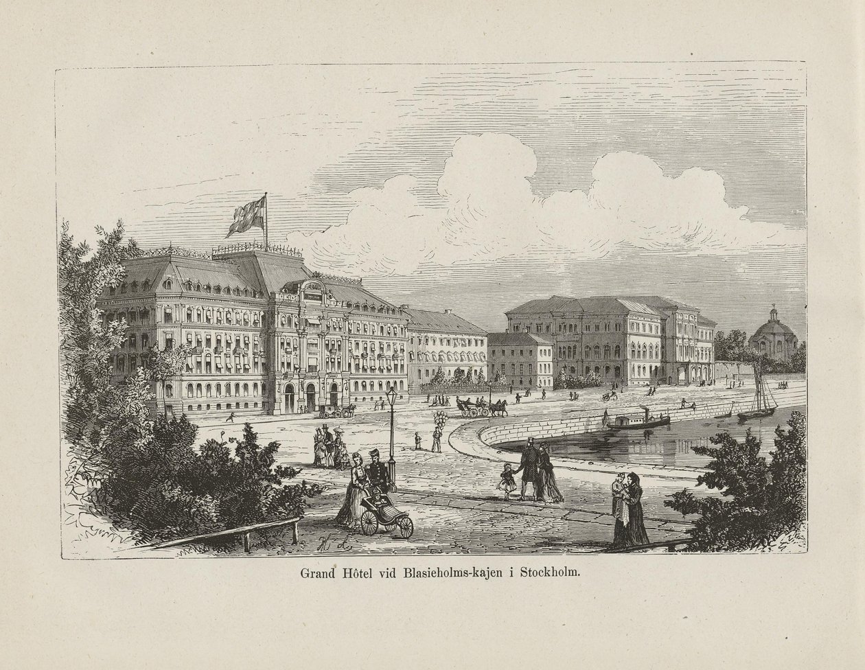 Illustration hämtad från boken Nordiska taflor av en okänd författare och utgiven av Albert Bonnier av Unbekannt
