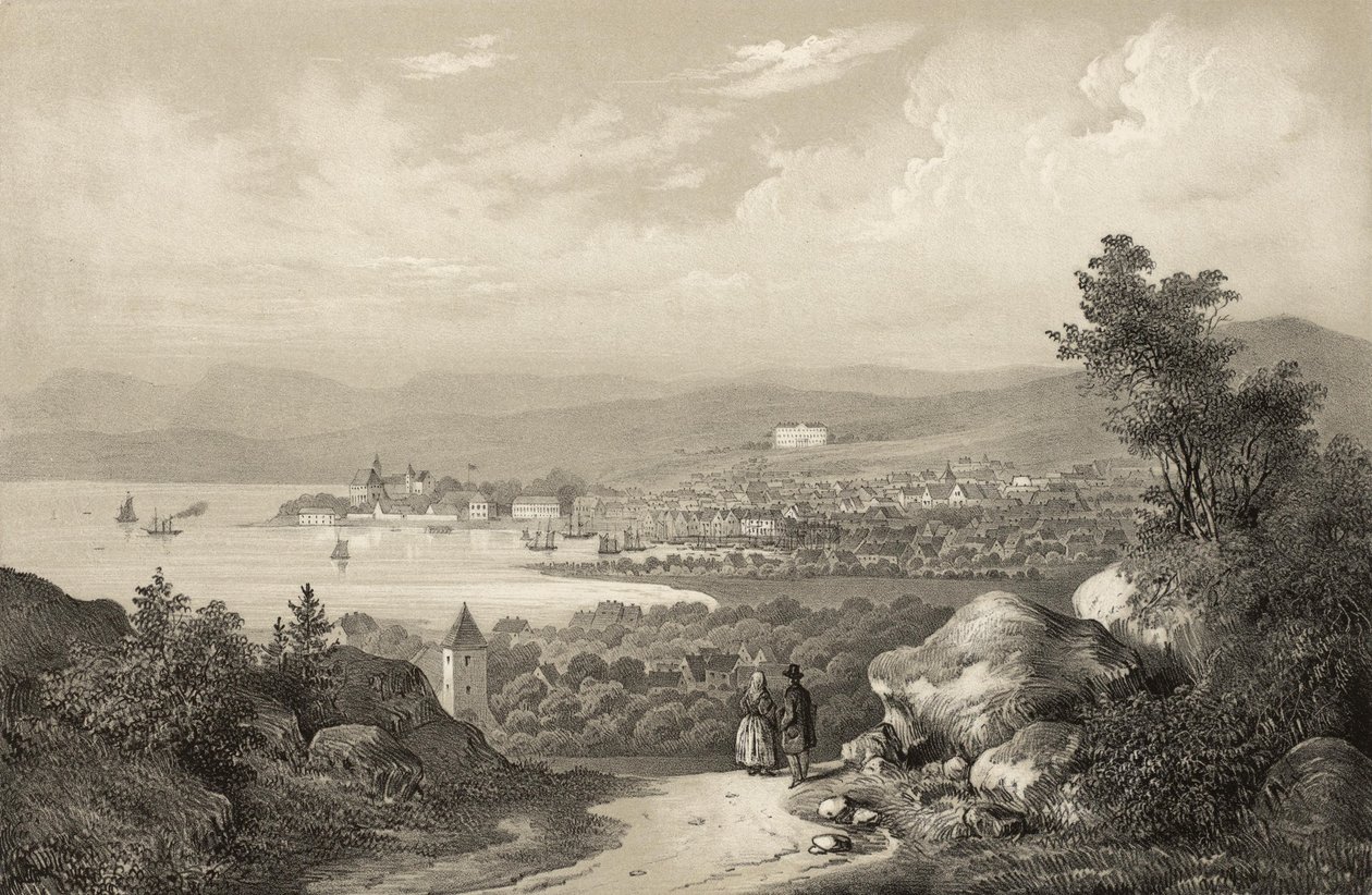 Illustration hämtad från boken Norge producerad i Drawings av Asbjørnsen, P.Chr. och utgiven av Chr. Tønsberg (nr, 1848) av Unbekannt