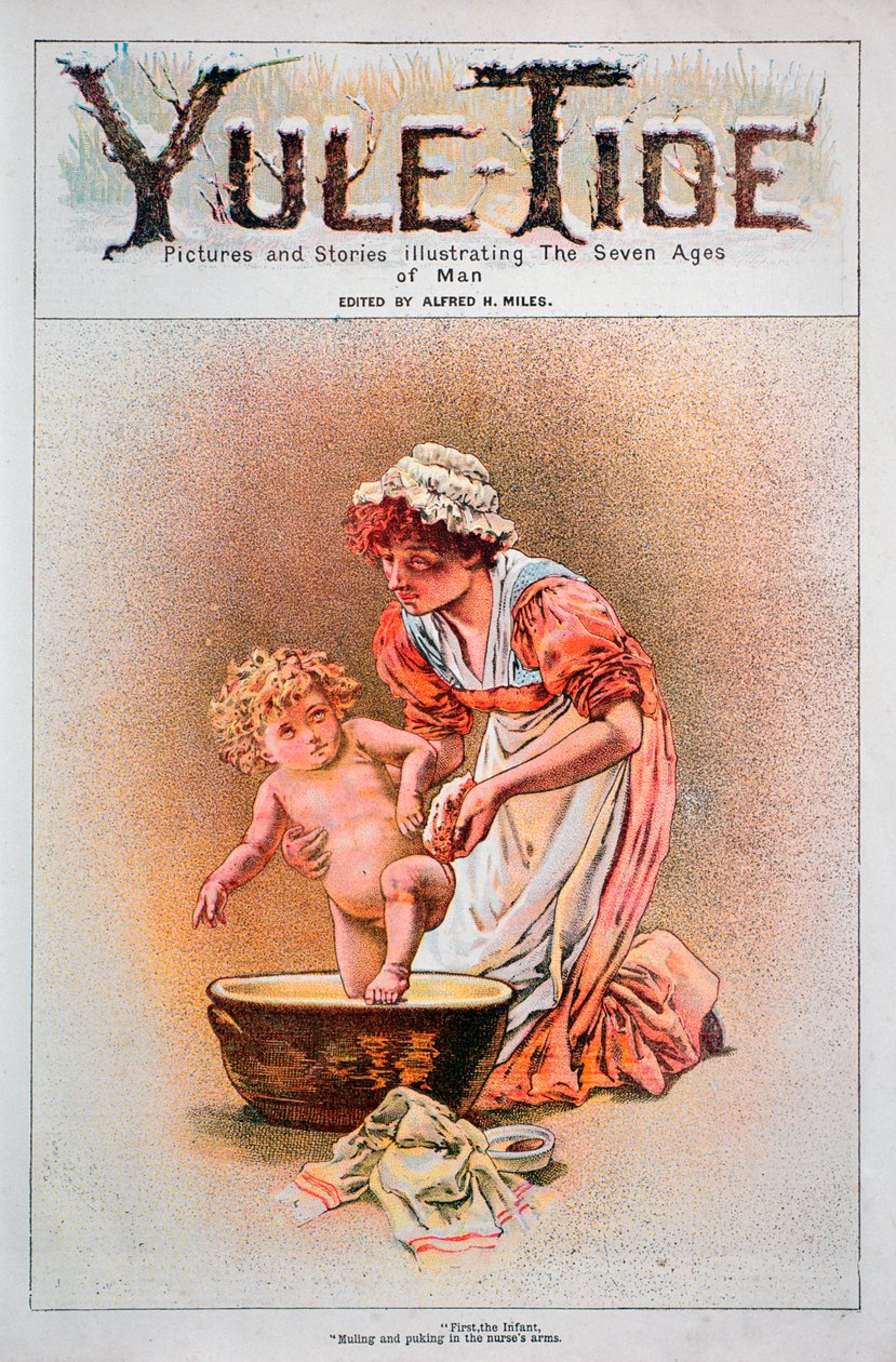 Illustration från julen, 1882 av Unbekannt