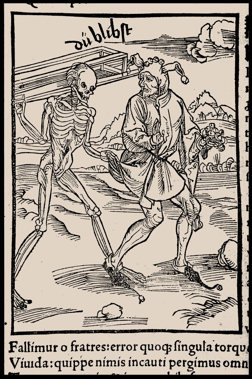 Illustration till boken Ship of Fools av Sebastian Brant, 1497. av Unbekannt