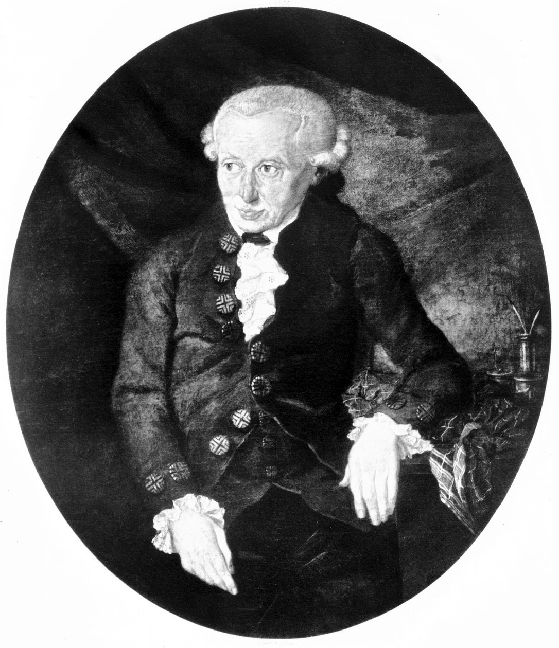 Immanuel Kant, tysk filosof, sent 1700-tal av Unbekannt