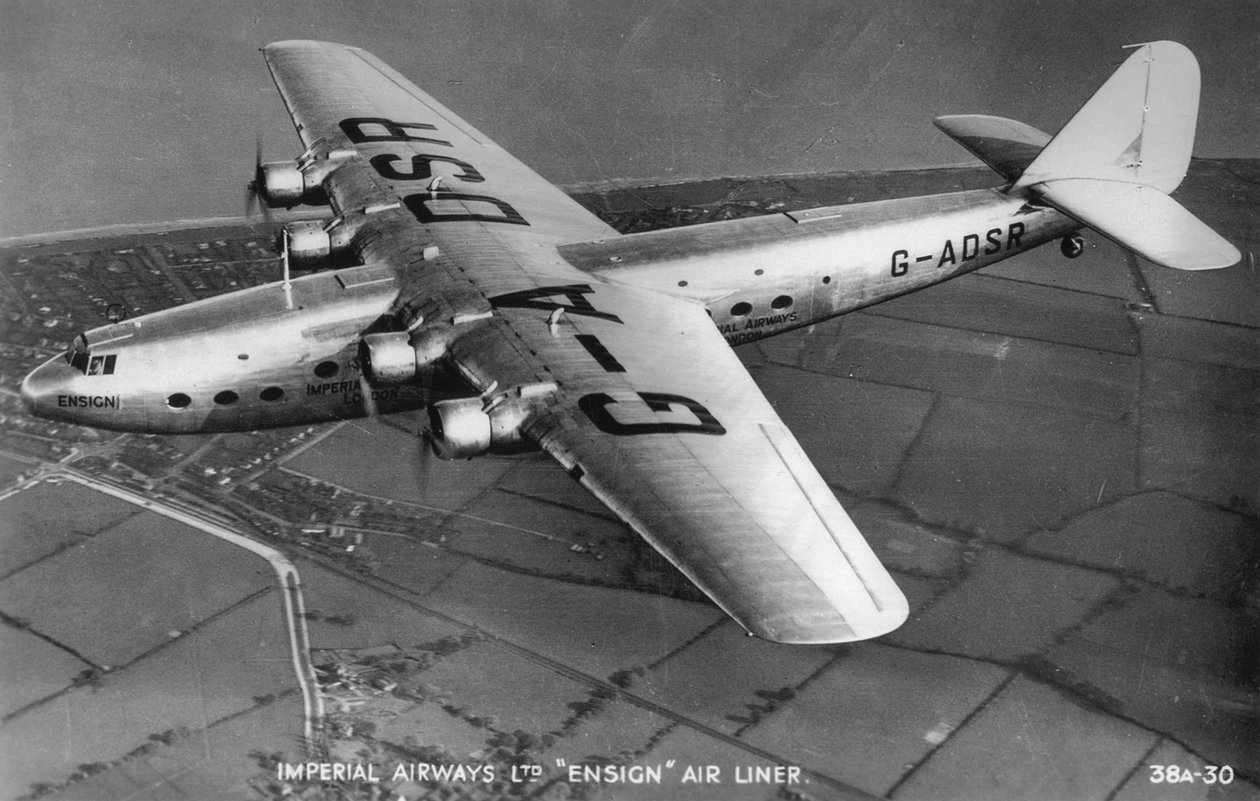 Imperial Airways Ltd Ensign Air Liner, c1930-talet av Unbekannt