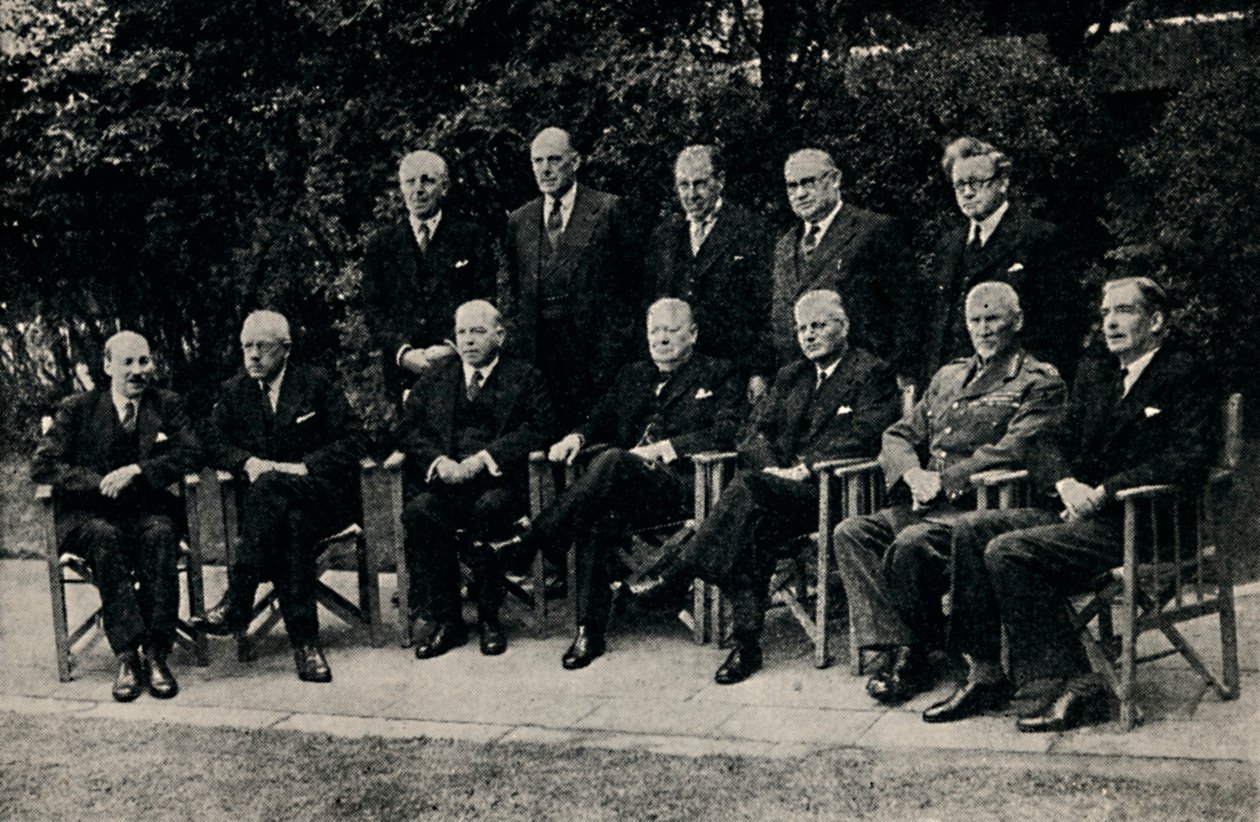 Imperialistisk konferens träffas i London, maj 1943, 1945. av Unbekannt