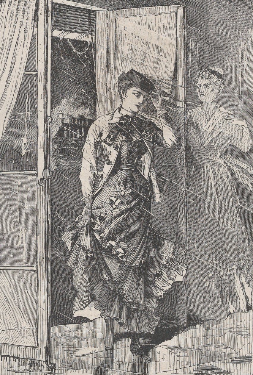 I Came a Storm of Wind, Rain and Spray - och Portia The Galaxy, An Illustrated ..., december 1869. av Unbekannt