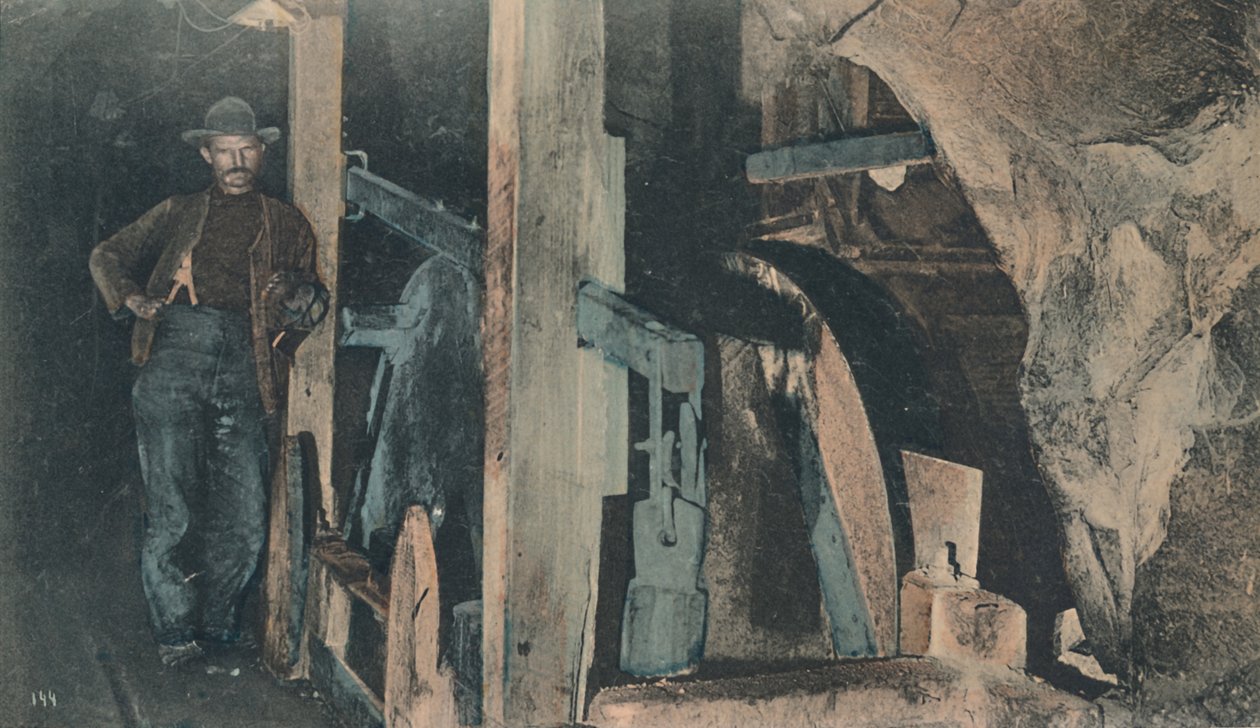 In a Rand Mine - An end Tipler, tidigt 1900-tal. av Unbekannt