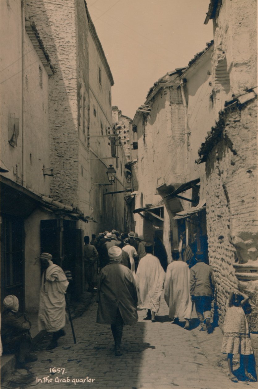 I de arabiska kvarteren, Kairo, Egypten, 1936 av Unbekannt